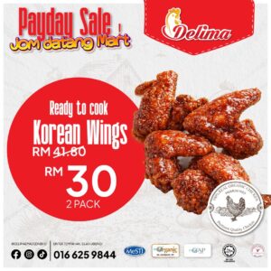 [LIMITED TIME COMBO] ORGANIC Korean Wings (2 Pack)