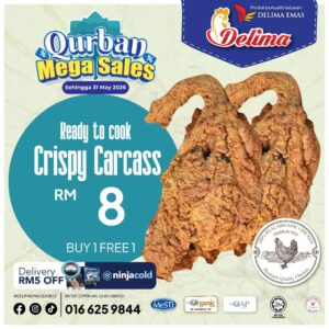 [LIMITED TIME COMBO] ORGANIC Crispy Carcass (Buy 1 Free 1)