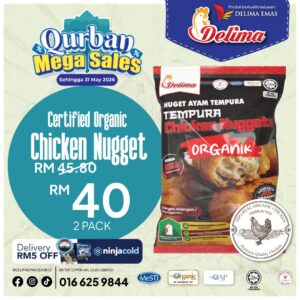[LIMITED TIME COMBO] ORGANIC Tempura Chicken Nugget (2 Pack)