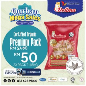 [LIMITED TIME COMBO] ORGANIC Chicken Premium Pack (2 Pack)
